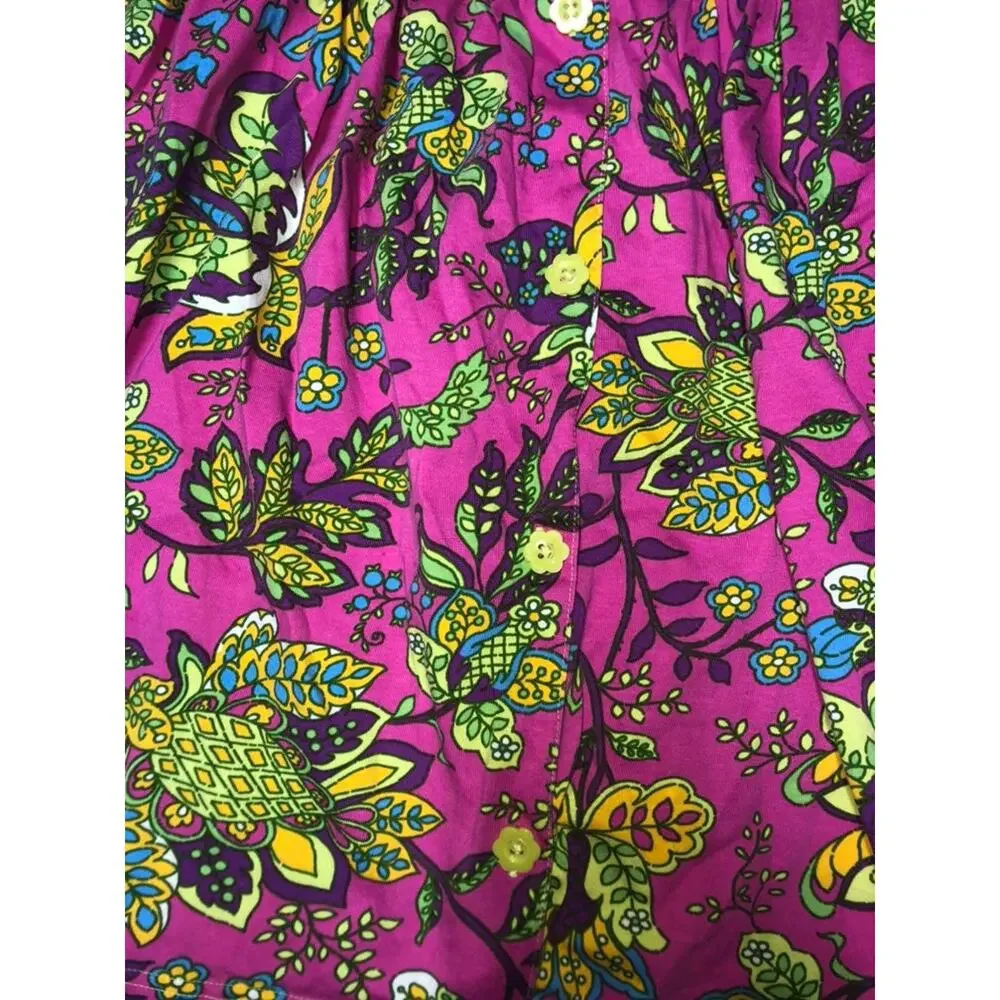 Hanna Andersson Floral Dress size 120 US 6-7
